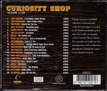 CD Various: Curiosity Shop Volume Four ("A Rare Collection Of Aural Antiquities And Objets D'art" 1966-1969)