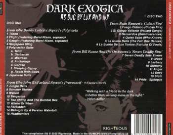 2CD Various: Dark Exotica (As Dug By Lux And Ivy)