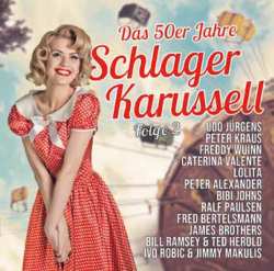 3CD Various: Das 50er Jahre Schlager-karussell Vol.2