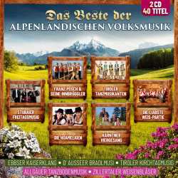 2CD Various: Das Beste Der Alpenländischen Volksmusik  Folge 1