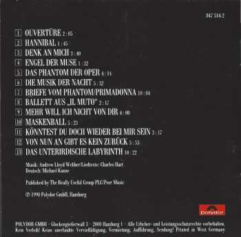 CD Various: Das Phantom Der Oper (Die Höhepunkte Der Hamburger Aufführung)