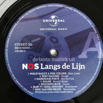 2LP Various: De Beste Muziek Uit NOS Langs De Lijn