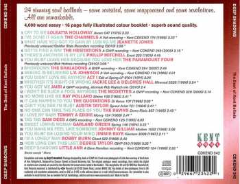 CD Various: Deep Shadows (The Best Of Kent Ballads)