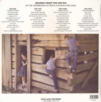 2LP Various: Delta Swamp Rock (Sounds From The South: At The Crossroads Of Rock, Country And Soul) CLR | LTD