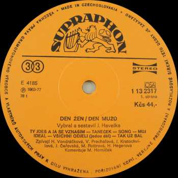 LP Various: Den Žen / Den Mužů