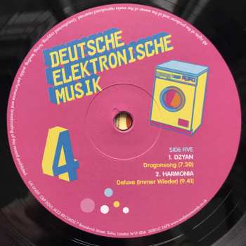 3LP Various: Deutsche Elektronische Musik 4 (Experimental German Rock And Electronic Music 1971-83)