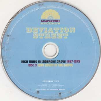 3CD/Box Set Various: Deviation Street (High Tides In Ladbroke Grove 1967-1975)