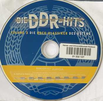 CD Various: Die DDR-Hits Volume 3 * Die Rock-Klassiker Des Ostens