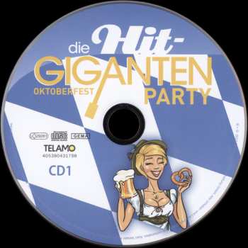 2CD Various: Die Hit-Giganten - Oktoberfest Party