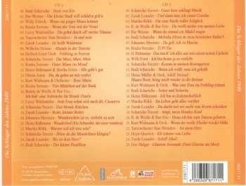 2CD Various: Die Schlager Des Jahres 1940