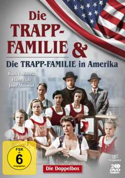 2DVD Various: Die Trapp-familie / Die Trapp-familie In Amerika