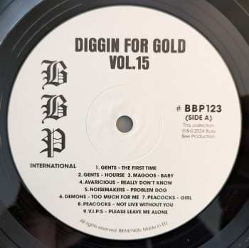 LP Various: Diggin' For Gold Vol 15 (A Collection Of Demented 60' R&B/Punk & Mesmerizing Pop.) LTD