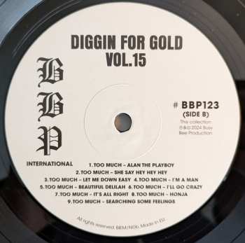 LP Various: Diggin' For Gold Vol 15 (A Collection Of Demented 60' R&B/Punk & Mesmerizing Pop.) LTD
