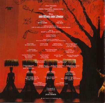 CD Various: Disneys Der König Der Löwen (Das Broadway Musical Im Hamburger Hafen)