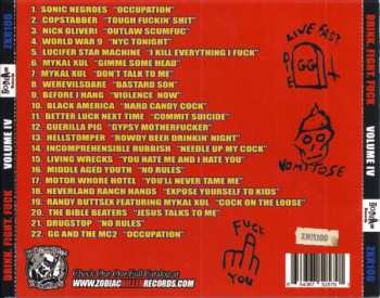 CD Various: Drink, Fight, Fuck.  Volume 4