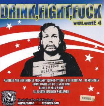 CD Various: Drink, Fight, Fuck.  Volume 4