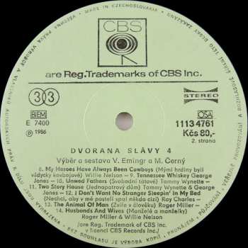 2LP Various: Dvorana slávy 4