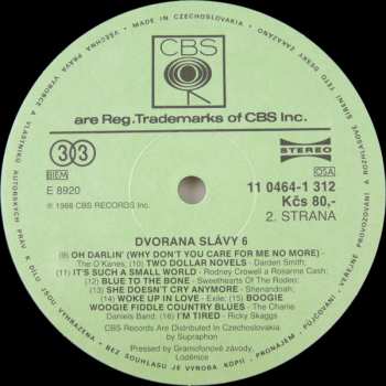 2LP Various: Dvorana Slávy 6 (2xLP)