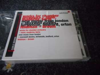 3CD/Box Set Various: Earle Brown Contemporary Sound Series Vol. 2