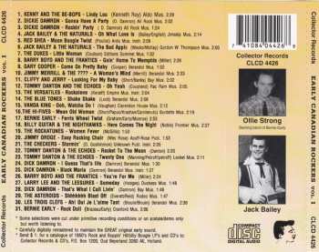 CD Various: Early Canadian Rockers Vol. I