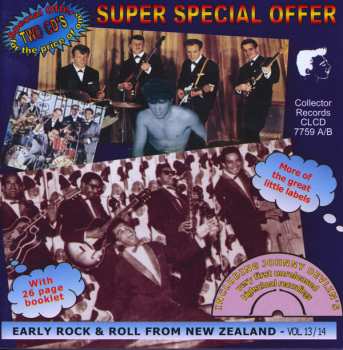 2CD Various: Early Rock & Roll From New Zealand - Vol. 13/14