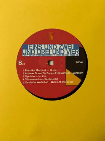 2LP Various: Eins Und Zwei Und Drei Und Vier (Deutsche Experimentelle Pop​-​Musik 1980​-​86)