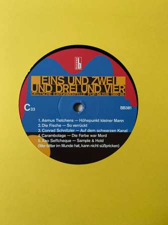 2LP Various: Eins Und Zwei Und Drei Und Vier (Deutsche Experimentelle Pop​-​Musik 1980​-​86)