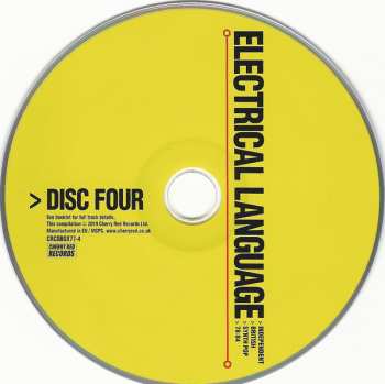 4CD Various: Electrical Language (Independent British Synth Pop 78-84)