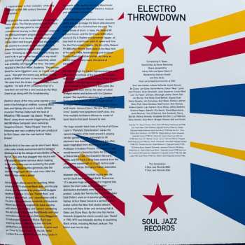 2LP Various: Electro Throwdown (Sci-Fi Inter-Planetary Electro Attack On Planet Earth 1982-89)