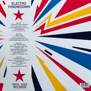 2LP Various: Electro Throwdown (Sci-Fi Inter-Planetary Electro Attack On Planet Earth 1982-89)