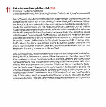 CD Various: Ende Vom Lied: East German Underground Sound 1979 - 1990