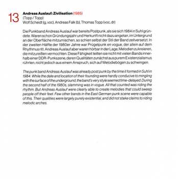 CD Various: Ende Vom Lied: East German Underground Sound 1979 - 1990