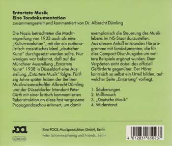 4CD Various: Entartete Musik (Eine Tondokumentation Zur Düsseldorfer Ausstellung Von 1938)