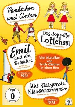 4DVD Various: Erich Kästner Box - Die Vier Großen Klassiker
