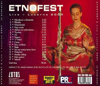 CD Various: Etnofest 2 Live - Lucerna 2004