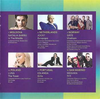 2CD Various: Eurovision Song Contest Malmö 2024