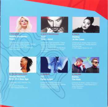 2CD Various: Eurovision Song Contest Rotterdam 2021 - Open Up