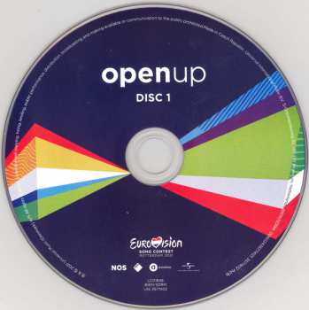 2CD Various: Eurovision Song Contest Rotterdam 2021 - Open Up