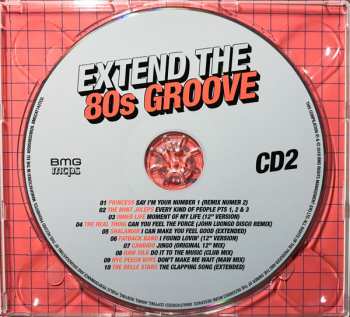 3CD Various: Extend The 80s Groove (Essential 12" And Extended Mixes Of 80s Groove Classics)