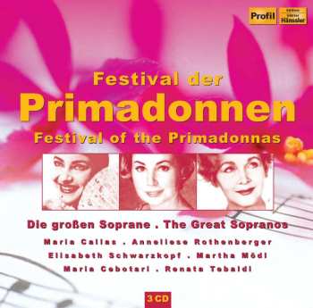 3CD Various: Festival Der Primadonnen (Festival Of The Primadonnas)