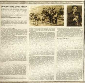 LP Various: Five Days Married & Other Laments: Song And Dance From Northern Greece, 1928-1958