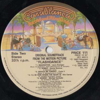 LP Various: Flashdance (Original Soundtrack From The Motion Picture)