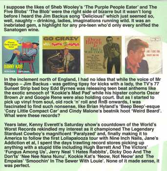 CD Various: Fool's Gold Lux And Ivy Dig Those Novelty Tunes (25 Tunes To Scare The Kids)