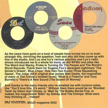 CD Various: Fool's Gold Lux And Ivy Dig Those Novelty Tunes (25 Tunes To Scare The Kids)