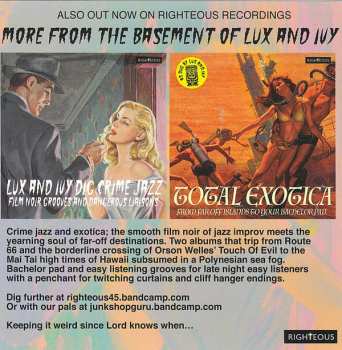 CD Various: Fool's Gold Lux And Ivy Dig Those Novelty Tunes (25 Tunes To Scare The Kids)