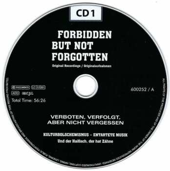 10CD/Box Set Various: Forbidden But Not Forgotten = Verboten, Verfolgt, Aber Nicht Vergessen (Forbidden Music During The Third Reich)