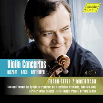 4CD Various: Frank-peter Zimmermann - Violin Concertos