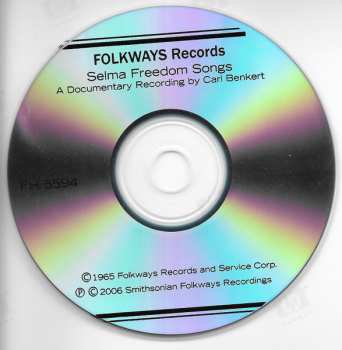 CD Various: Freedom Songs: Selma, Alabama - A Documentary Recording By Carl Benkert