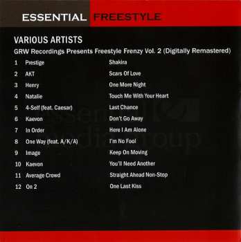CD Various: Freestyle Frenzy, Vol. 2