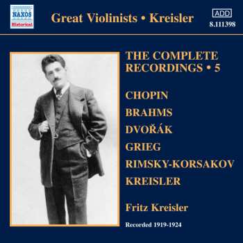 Album Various: Kreisler, The Complete Recordings • 5